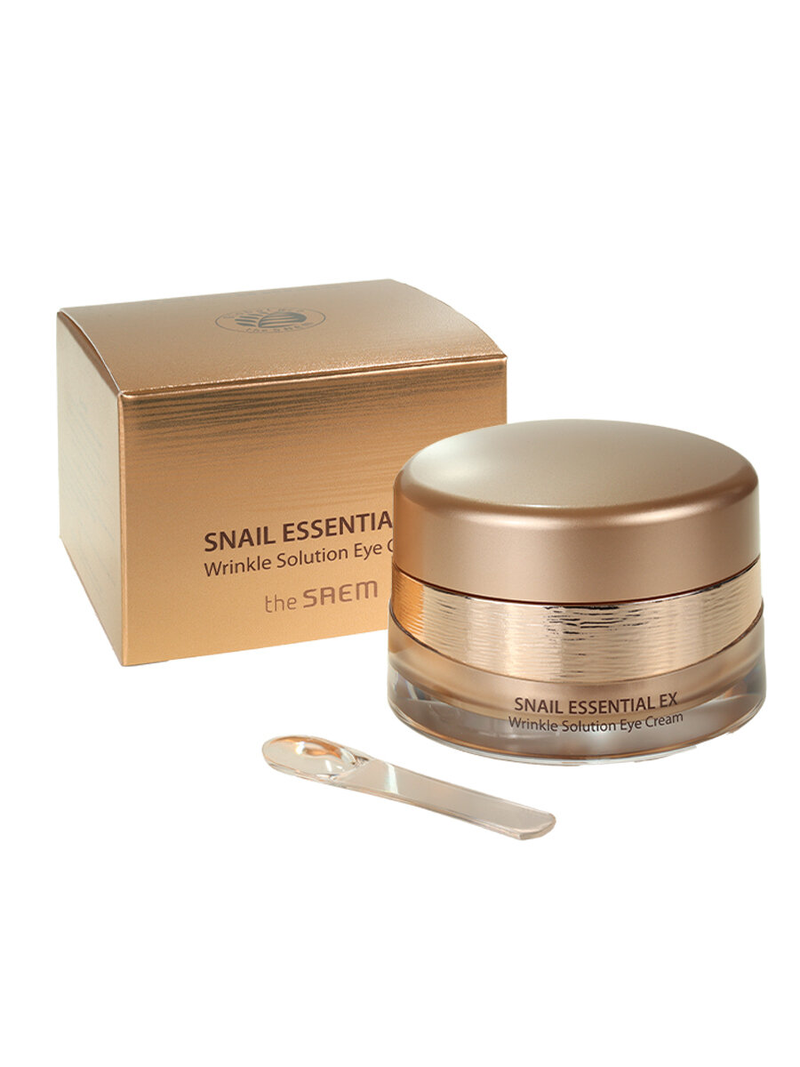 The Saem Крем для глаз антивозрастной Snail Essential EX Wrinkle Solution Eye Cream, 30мл
