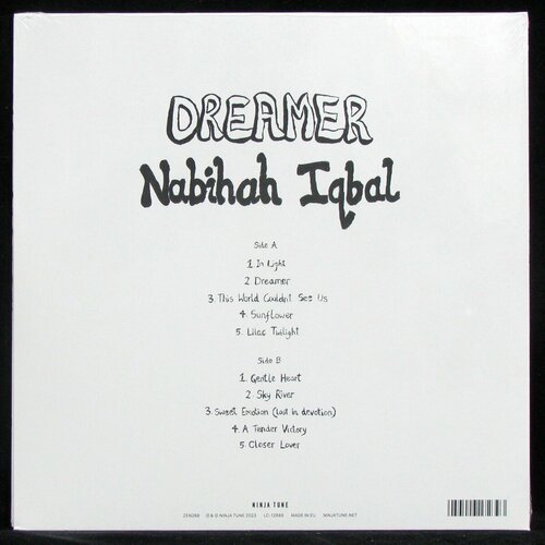 Виниловая пластинка Ninja Tune Nabihah Iqbal – Dreamer