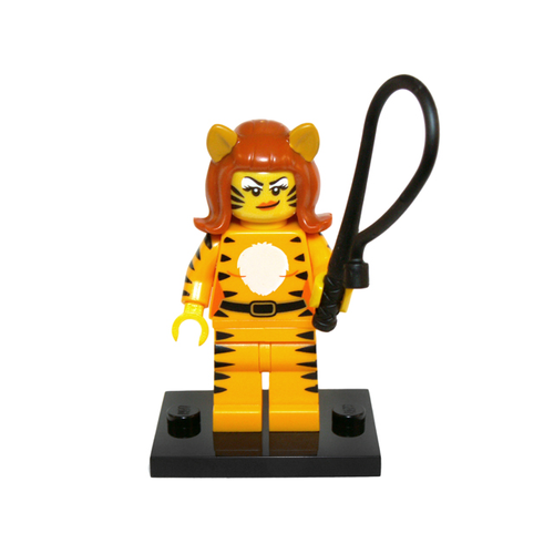 lego 31129 majestic tiger Минифигурка Lego Tiger Woman, Series 14 col14-9 71010