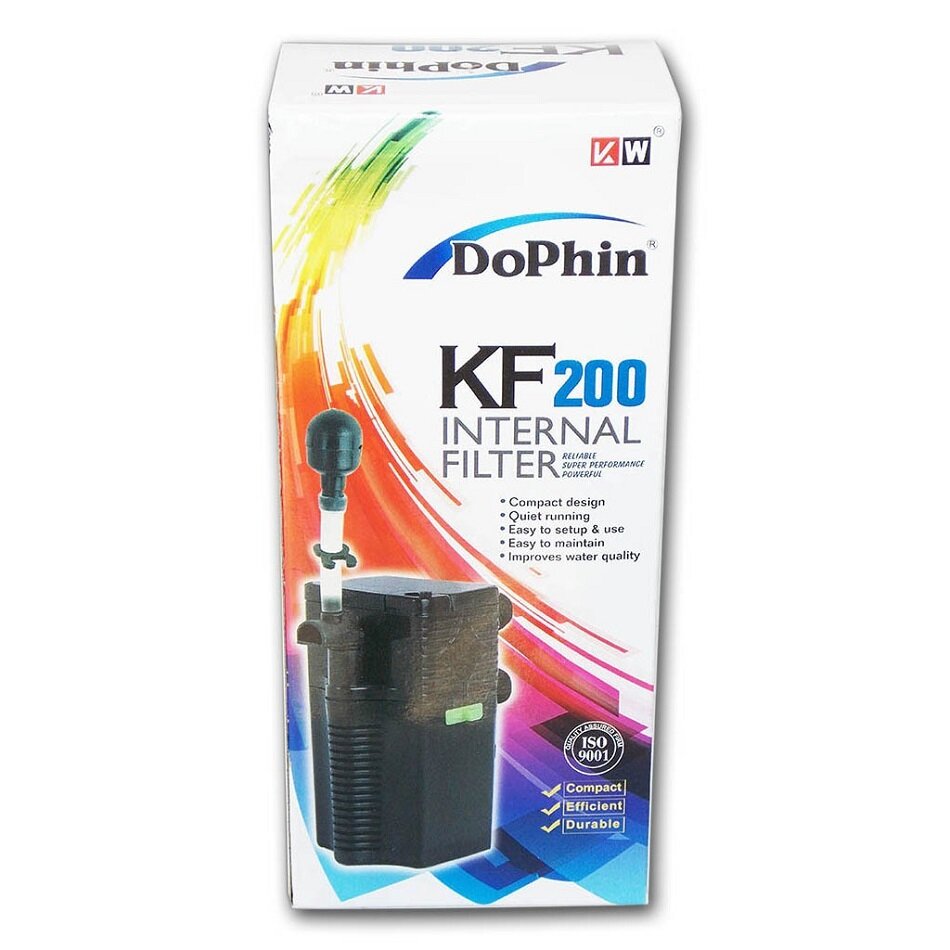 DoPhin KF-200 Внутренний фильтр, 3,2вт, 240л./ч, с регулятором до 35л