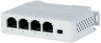 POE-удлинитель активный (Ethernet) 100Мб/с разветвитель 3-портовый на DIN-рейку | ORIENT SWP-103N-100
