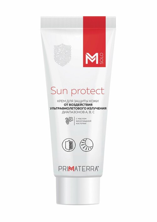 Крем защитный М SOLO Sun protect для лица и рук от УФ 100 мл