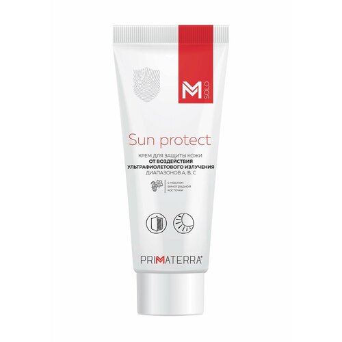 Крем защитный М SOLO Sun protect для лица и рук от УФ 100 мл