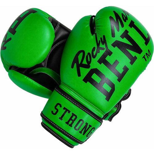 Боксерские перчатки Benlee Chunky В зеленые