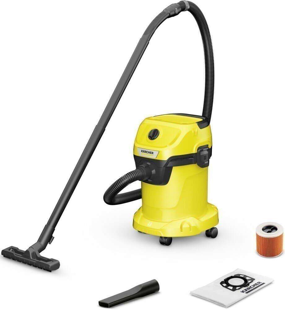 Профессиональный пылесос Karcher WD 3 V-17/4/20 (1.628-101.0/1.628-127.0)