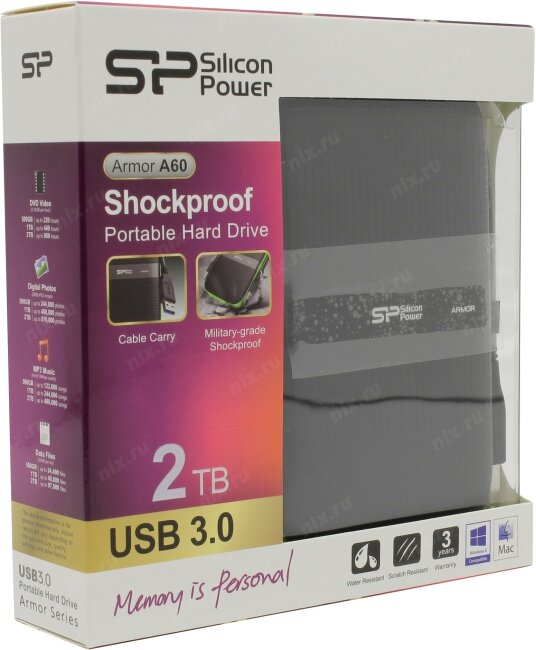 Внешний жесткий диск 2.5" Silicon Power - фото №19