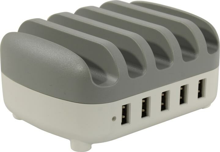 Зарядное устройство Orico DUK-5P-WH 2.4А 5 х USB белый - фото №11
