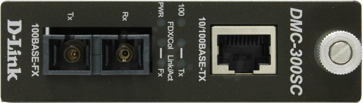 Медиаконвертер D-Link DMC-300SC 1x10/100Base-TX 1x100Base-FX SC MultiMode 2km - фото №5