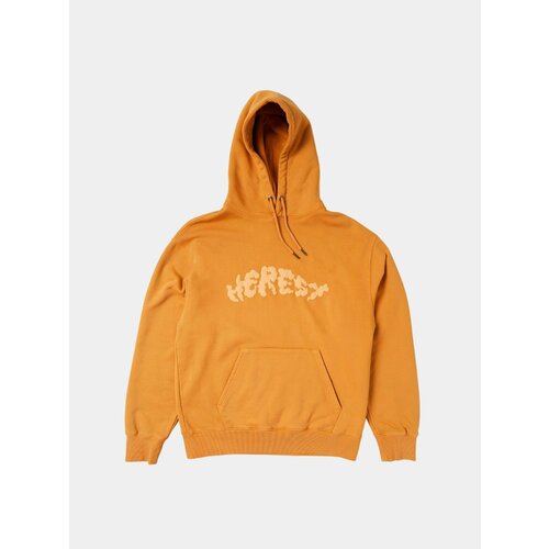 худи heresy london candle hood черный s Худи HERESY Smog Hood, размер S, оранжевый