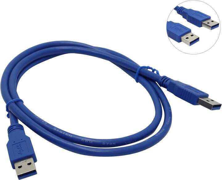 Кабель соединительный USB 3.0 AM-AM 1.0м 5bites UC3009-010 - фото №6