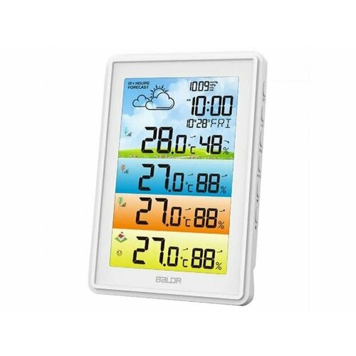 Беспроводная метеостанция Baldr с тремя внешними датчиками B0360WST4H4PR черный 479000₽