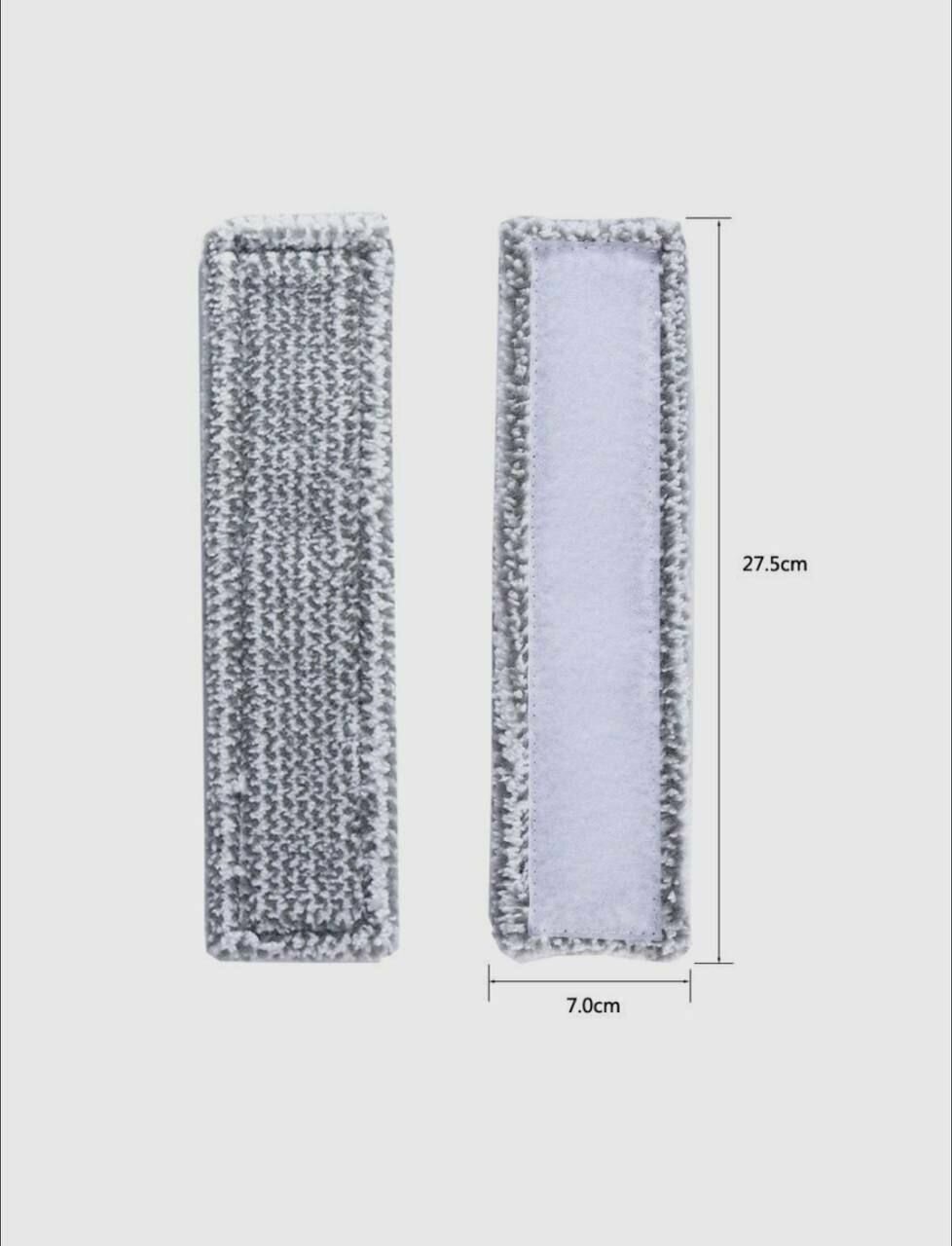 Обтяжки (салфетка, тряпка) из микрофибры 2 шт. серый 2.633-131.0 для стеклоочистителя KARCHER WV 2 Plus *EU