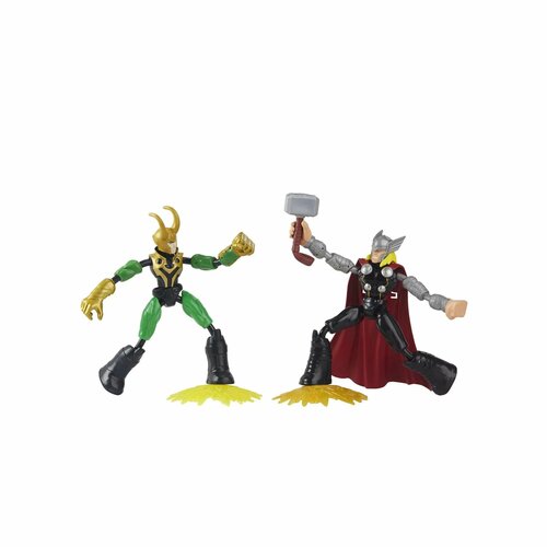 Набор игровой Hasbro (Marvel) Бенди Тор и Локи F02455L0 avengers hasbro 2 фигурки 15 см бенди тор и локи f02455l0
