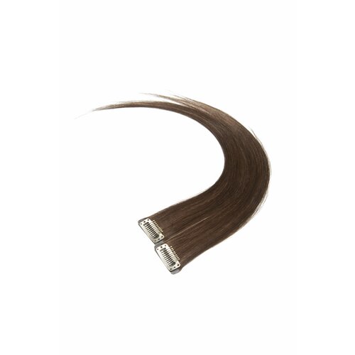 Hairshop Височные пряди 5Stars 4.0 прямые 50 см (2 шт) (Темный шоколад)