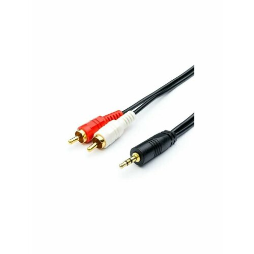 Аудио-видео шнур GEPLINK 1.5 M (MINI-JACK3.5(M)/2RCA(M) аудио кабель 1 5 m atcom geplink jack3 5 m