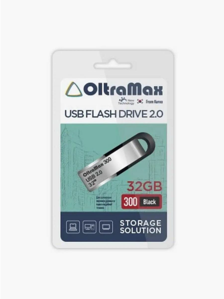 USB флеш накопитель OM-32GB-300-Black