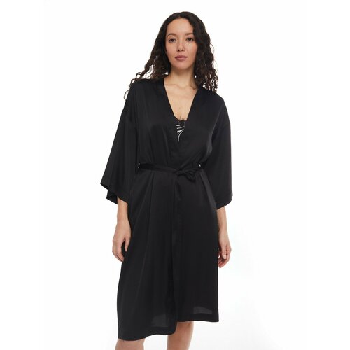 фото Халат zolla, размер s, черный