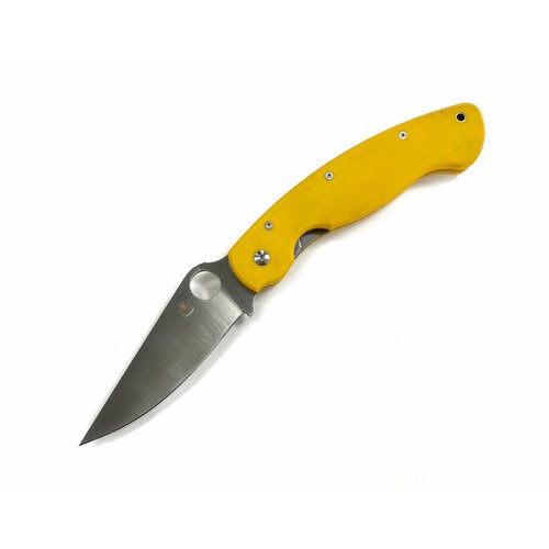 фото Нож складной боец 4, d2, g10, желтый, s-4 steelclaw