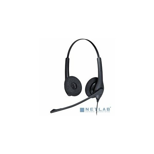 Гарнитура проводная Jabra BIZ 1500 Duo, USB, NC, Global 1559-0159 гарнитура jabra biz 1500 duo [1559 0159]