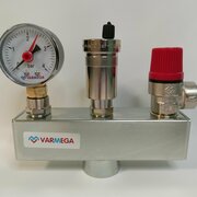 Группа безопасности котла Varmega VM16301, 1", сталь, до 50 кВт