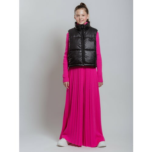 фото Жилет orso bianco, размер 152, черный