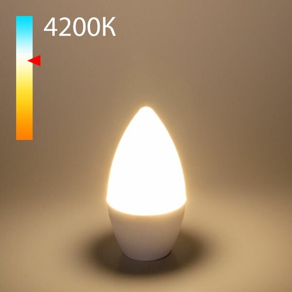 Лампа светодиодная "Свеча" СD LED E14 Elektrostandard BLE1403, 8 Вт, 4200 K