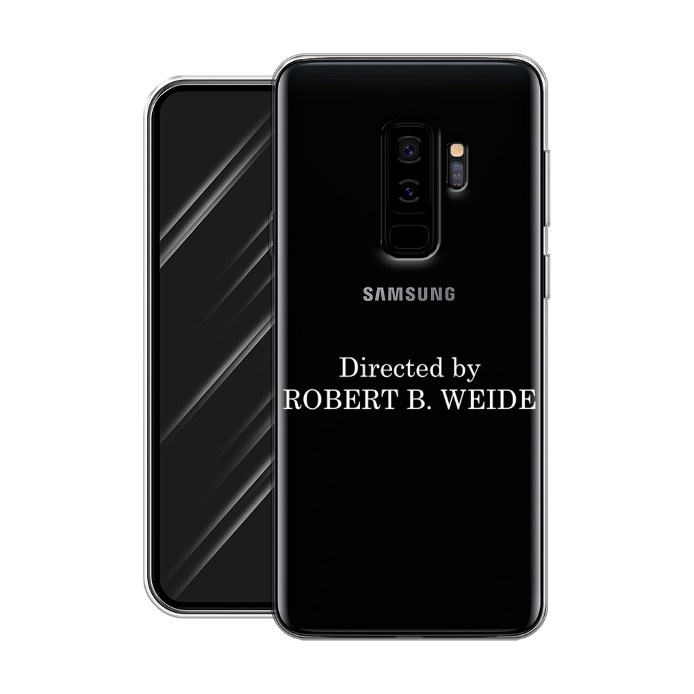 Силиконовый чехол на Samsung Galaxy S9 Plus / Самсунг Галакси S9 Плюс "Robert B Weide", прозрачный