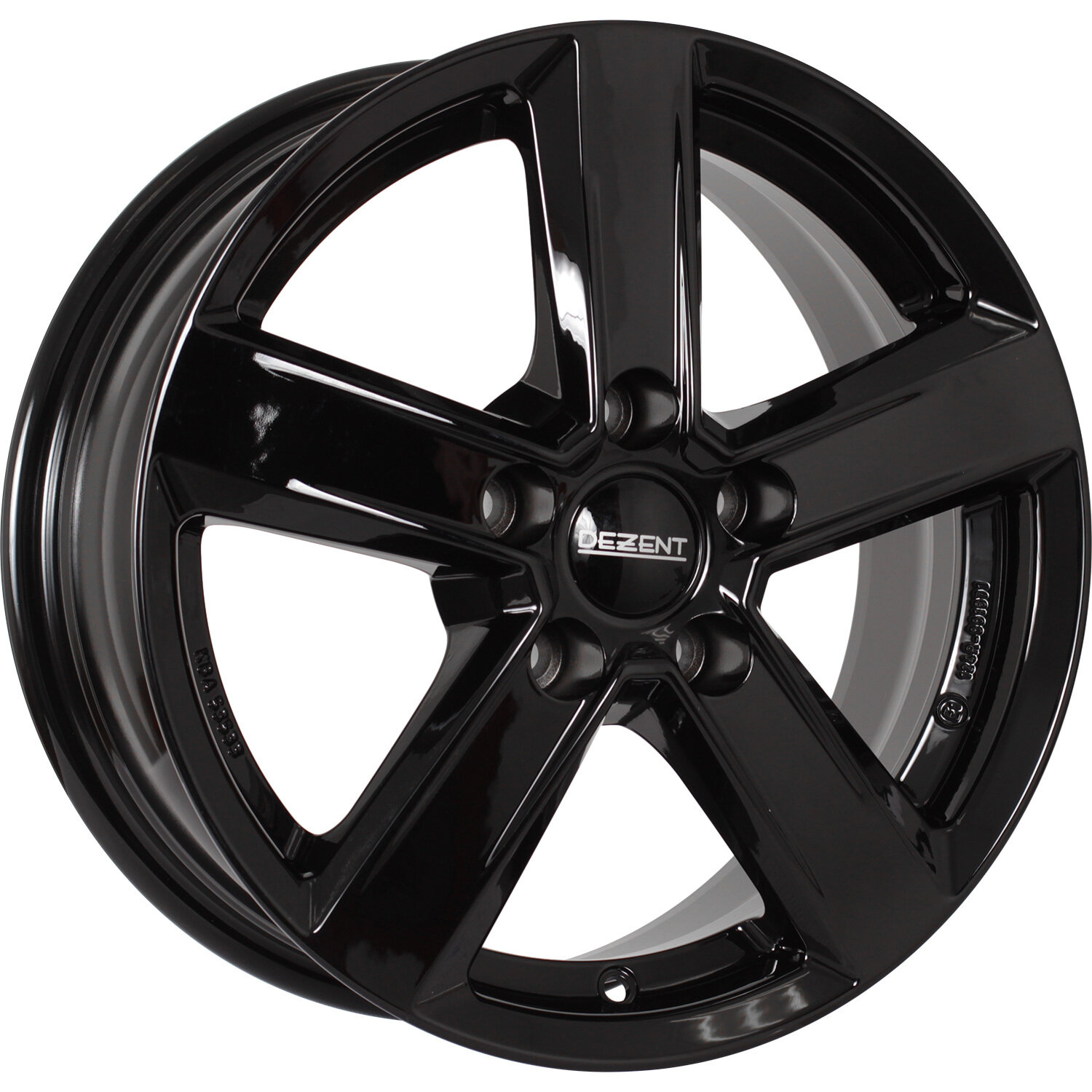 Dezent TU black Black 6.5x16/5x114.3 ET40 D67.1