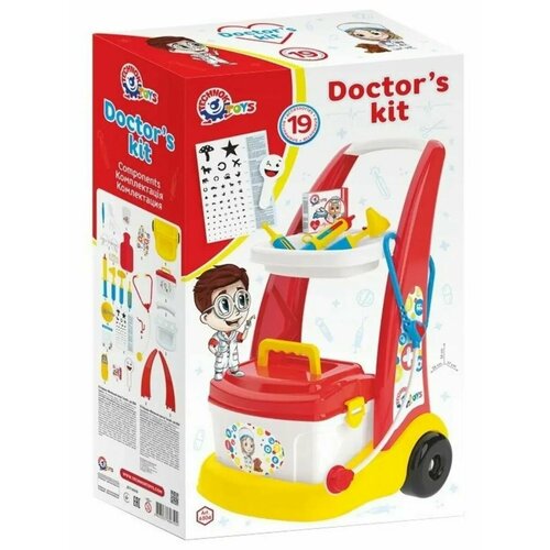 Т6504 Набор Маленький доктор с тележкой 3555₽