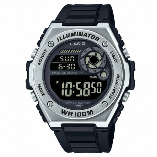 фото Наручные часы casio, черный