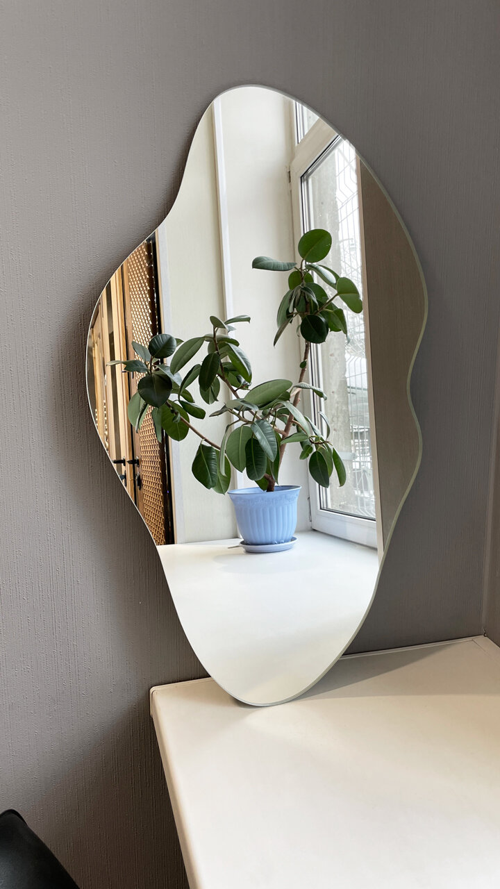 Зеркало "форма" фигурное, настенное 330х580мм (6мм)