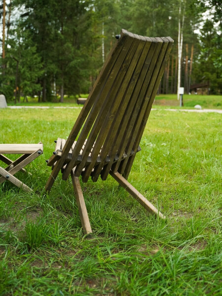 Кресло садовое деревянное Релакс Кентукки - фотография № 12
