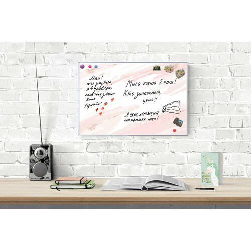 Доска настенная магнитно-маркерная 60х40 см, АртБорд, 