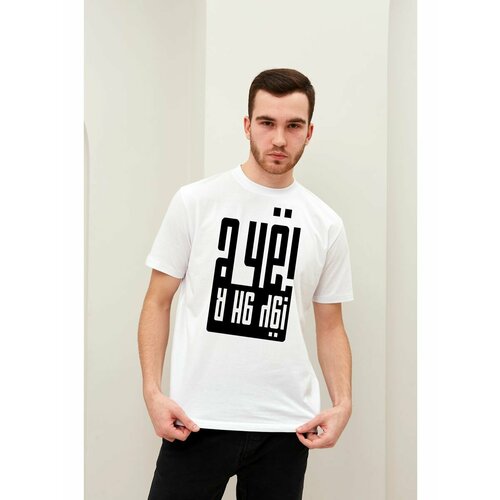 Футболка размер XL, зеленый, синий, белый