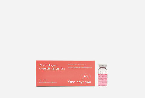 Сыворотка для лица One-days you Real Collagen / количество 4 шт