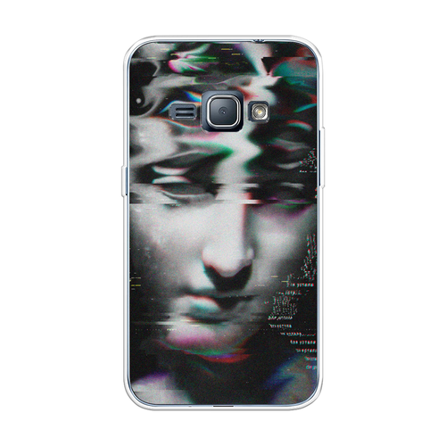 Силиконовый чехол на Samsung Galaxy J1 2016 / Самсунг Галакси J1 2016 Glitch Art силиконовый чехол на samsung galaxy j1 2016 самсунг галакси j1 2016 синий карбон