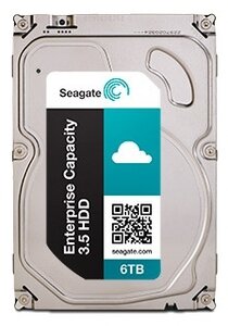 Жесткий диск SEAGATE HDD Server ENT CAP 3.5 HDD / 3.5' / 6TB / 128m/ SATA / 7200rpm