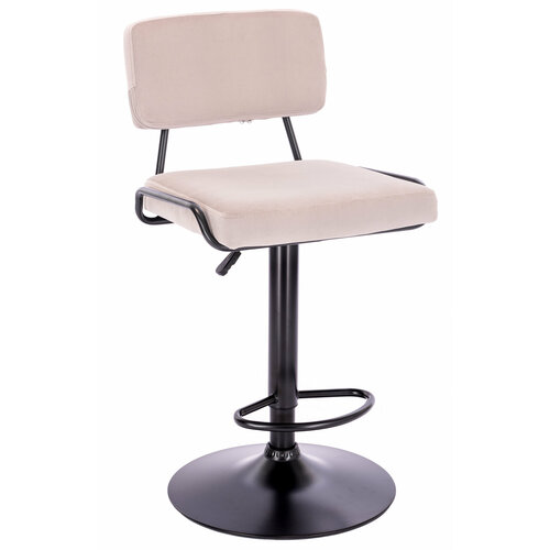 Барный стул Империя стульев Bit ткань, серо-бежевый, E-18524