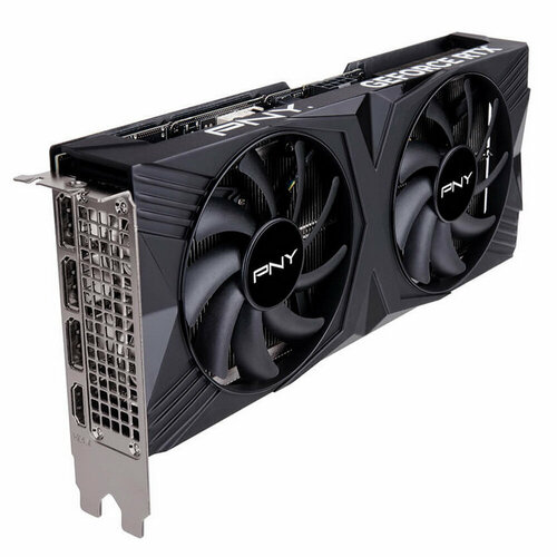 Видеокарта PNY RTX4070 12GB VERTO Dual Fan DLSS 3 GDDR6X 192-bit DPx3 HDMI RTL VCG407012DFXPB1 9574400₽