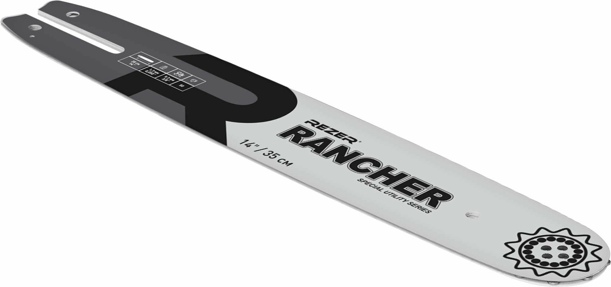 Шина для цепной пилы Rancher 353 L 9 K Rezer 14" 50 звеньев паз 1.3 мм шаг 3/8 дюйма