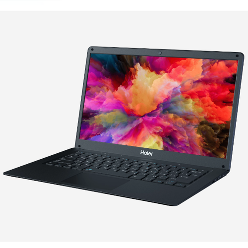 141 Ноутбук HAIER A1410ED JM02VFE08RU черный - 1366х768 IPS Intel Celeron N4000 ядра 2 х 11 ГГц 4 ГБ LPDDR4 SSD 64 ГБ Intel UHD Graphics Free DOS 99900000₽