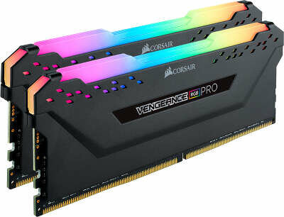 Оперативная память Corsair Vengeance RGB PRO 32 ГБ (16 ГБ x 2 шт.) DDR4 3600 МГц DIMM CL18 CMW32GX4M2Z3600C18