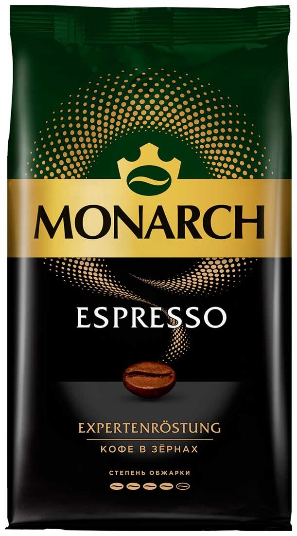 Кофе в зернах Monarch Espresso, 1000г