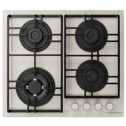 Варочная панель газовая Kuppersberg FG 69 W Модификация 2024 года 35832₽