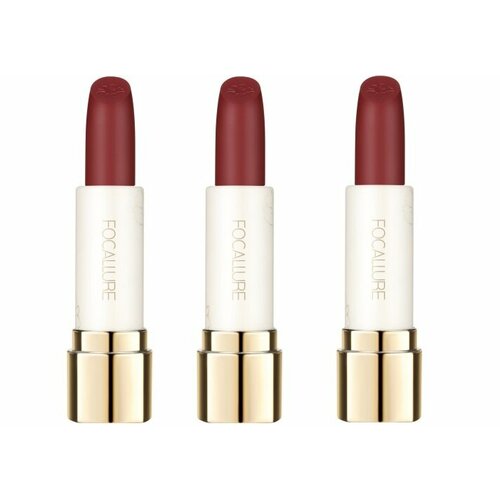 Помада для губ Focallure, Pure Matte Lipstick, тон RD08, 3,7 гр, 3 шт