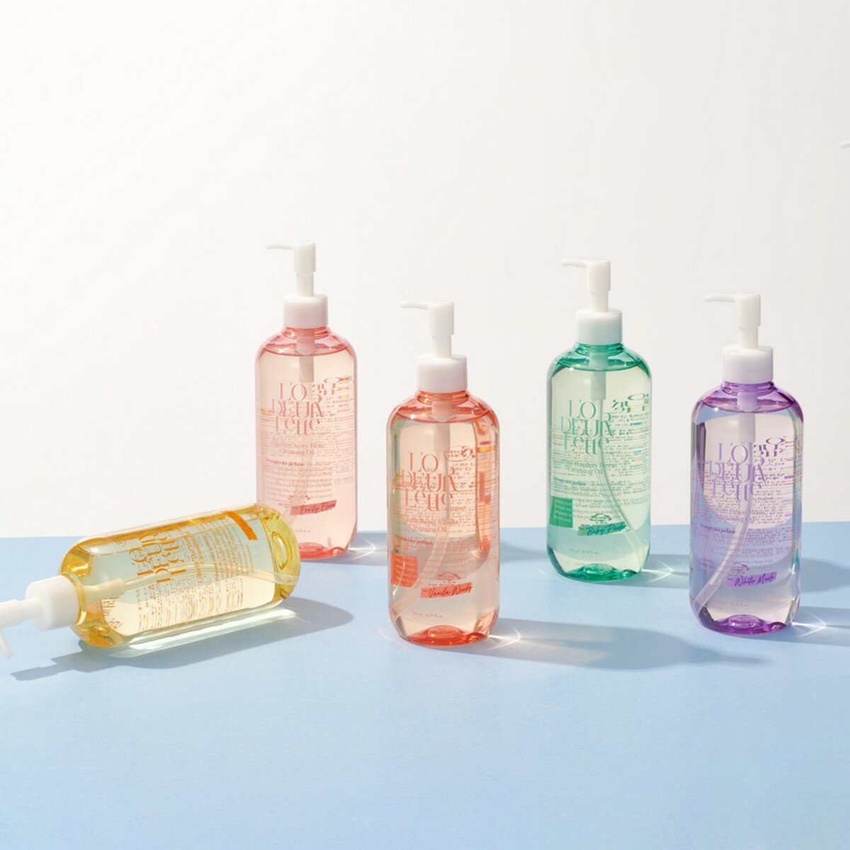 LODEURLETTE Гидрофильное масло для умывания лица с ароматом ванили / In England Colorfit Burnt Vanilla Cleansing Oil, 500 мл — фото 1