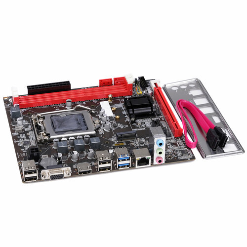 Материнская плата Azerty MB-B75-F LGA1155 Mini-DTX OEM 278200₽