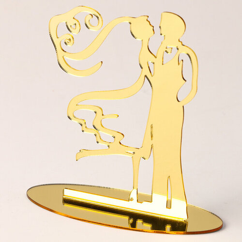 Топпер Свадьба цвет золото 541₽