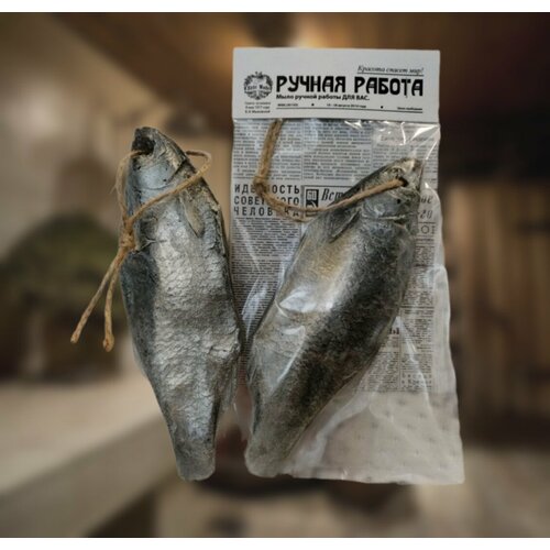 Мыло ручной работы, вобла.