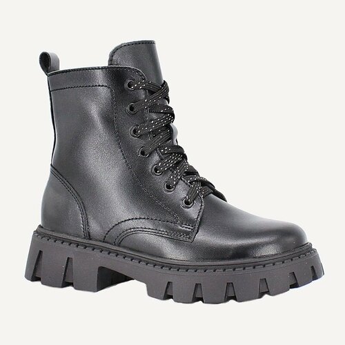 фото Ботинки лель, размер 33, черный